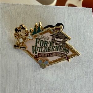 Vintage 2008 Disney Fort Wilderness Resort Trading Pin